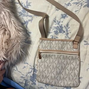 Michael Kors White Crossbody